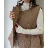 キルティングフレアベスト | CORNERS  | 詳細画像7 