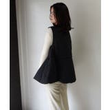 キルティングフレアベスト | CORNERS  | 詳細画像8 