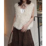 アイボリー | フリンジベスト | CORNERS 