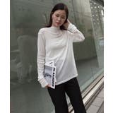 パワーメッシュボトルネックロンT | CORNERS  | 詳細画像10