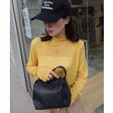 マスタード | パワーメッシュボトルネックロンT | CORNERS