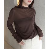 パワーメッシュボトルネックロンT | CORNERS  | 詳細画像1