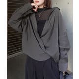 ポプリン2wayカシュクールシャツ | CORNERS  | 詳細画像16 