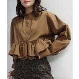 ブロードフリルヘムブラウス | CORNERS  | 詳細画像12 