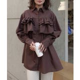 ブロードフリルチュニックブラウス | CORNERS | 詳細画像1