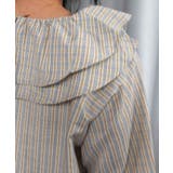 チェックラッフルカラーブラウス | CORNERS  | 詳細画像7 