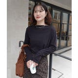 マットベロアボートネックトップス | CORNERS | 詳細画像13