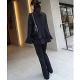 オケージョンペプラムブラウス | CORNERS  | 詳細画像9 