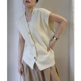 金ボタンVネックベスト | CORNERS  | 詳細画像13 