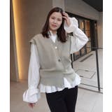 金ボタンVネックベスト | CORNERS  | 詳細画像19 