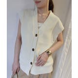 金ボタンVネックベスト | CORNERS  | 詳細画像11 