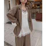 マットサテンレースキャミソール | CORNERS  | 詳細画像5 