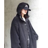 ボアビッグシルエットフードブルゾン | CORNERS  | 詳細画像3 