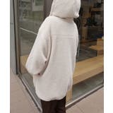 ボアビッグシルエットフードブルゾン | CORNERS  | 詳細画像13 