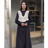 かぎ針編みサイドリボンベスト | CORNERS  | 詳細画像5 