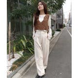 かぎ針編みサイドリボンベスト | CORNERS  | 詳細画像11 