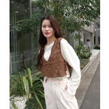 かぎ針編みサイドリボンベスト | CORNERS  | 詳細画像12 