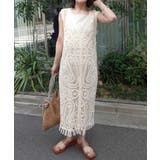 クロシェニットフリンジワンピースジレ | CORNERS  | 詳細画像6 