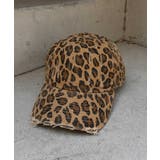 ベージュ | ヒョウ柄キャップ | CORNERS
