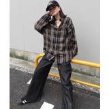 ネルチェックオーバーサイズシャツ | CORNERS | 詳細画像15