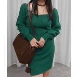 ボリュームスリーブニットミニワンピース | CORNERS | 詳細画像3