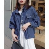 クロップドデニムシャツ | CORNERS  | 詳細画像2 