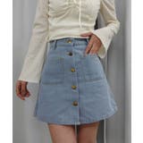 センターボタンミニスカート | CORNERS | 詳細画像14