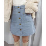 センターボタンミニスカート | CORNERS | 詳細画像16