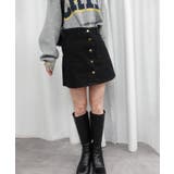 センターボタンミニスカート | CORNERS | 詳細画像23