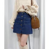 センターボタンミニスカート | CORNERS | 詳細画像8