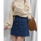 センターボタンミニスカート | CORNERS | 詳細画像13