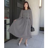 【オケージョン・フォーマル対応】プリーツワンピース | CORNERS  | 詳細画像1 