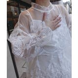 オーガンジーレースブラウス(インナー付き) | CORNERS  | 詳細画像17 