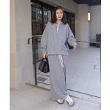 ハーフジップスウェット【セットアップ可能】 | CORNERS  | 詳細画像20 