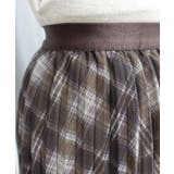 シフォンチェックプリーツスカート | CORNERS  | 詳細画像9 