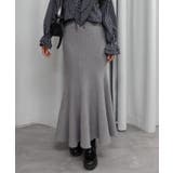 ニットマーメイドスカート【ベルトセット】 | CORNERS  | 詳細画像4 