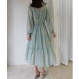 ドビーシフォンリボンティアードワンピース | CORNERS  | 詳細画像16 