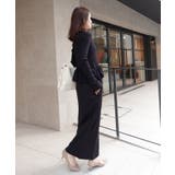 ペプラムカーディガンレイヤードワンピース | CORNERS  | 詳細画像8 