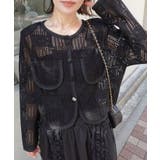 レースノーカラージャケット | CORNERS  | 詳細画像9 