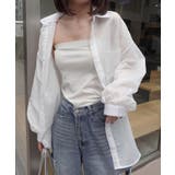 オーバーサイズシアーストライプシャツ | CORNERS  | 詳細画像7 