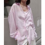 オーバーサイズシアーストライプシャツ | CORNERS  | 詳細画像5 