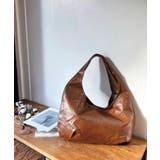 ブラウン | フェイクレザートートバッグ【A4サイズ対応】 | CORNERS