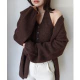 ホルターネックニットカーディガンセット | CORNERS  | 詳細画像12 