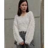 シャギーVネックニット | CORNERS  | 詳細画像10 