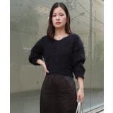 シャギーVネックニット | CORNERS  | 詳細画像13 