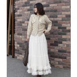 ツィードジャケット×チュールスカートセット | CORNERS  | 詳細画像20 