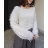 フェザーヤーンニット×フレアーワンピースセット | CORNERS  | 詳細画像11 