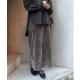 ベロアナロースカート | CORNERS | 詳細画像6