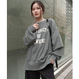 サイドスリットビッグカレッジスウェット | CORNERS | 詳細画像20