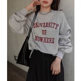 サイドスリットビッグカレッジスウェット | CORNERS | 詳細画像13